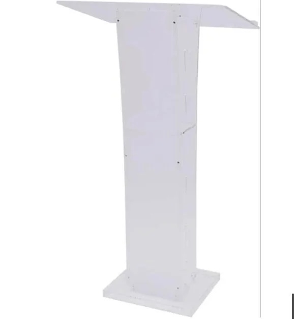 White Acrylic Podium