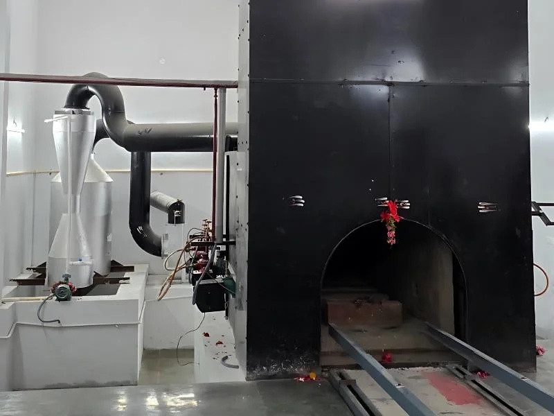 Human Body LPG Crematorium
