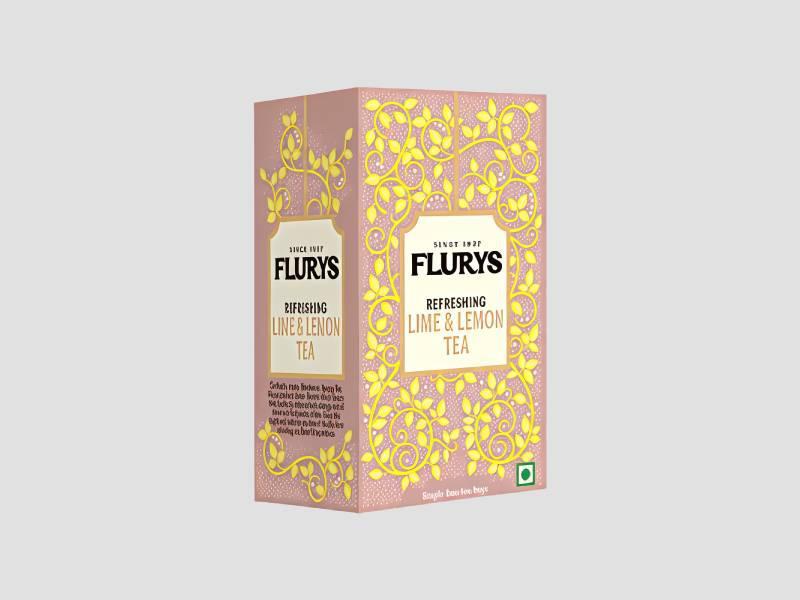 Flurys Lime and Lemon Tea Bag