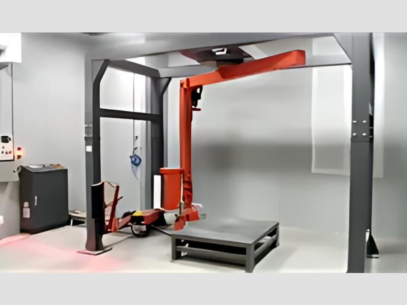 Automatic Box Stretch Wrapping Machine
