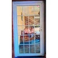 White Arch UPVC Glass Windows 