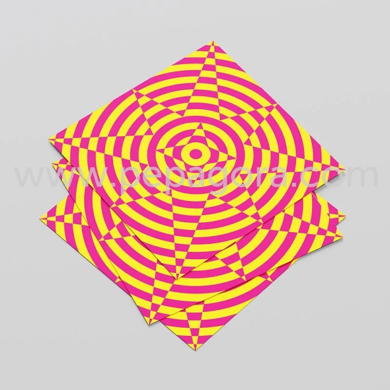 Stress Relief Illusion Art Print - Calming Visual Therapy