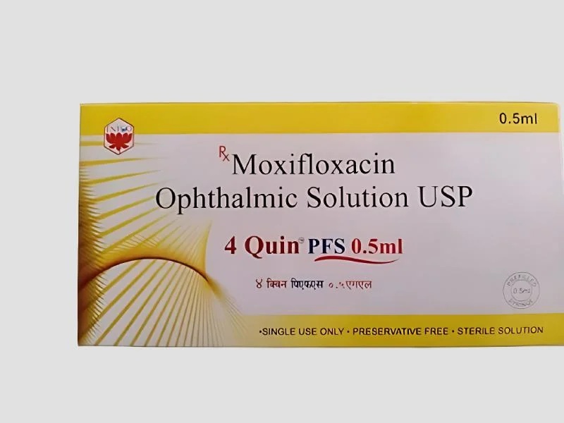 4 Quin PFS - Intracameral Moxifloxacin 0.5 ML
