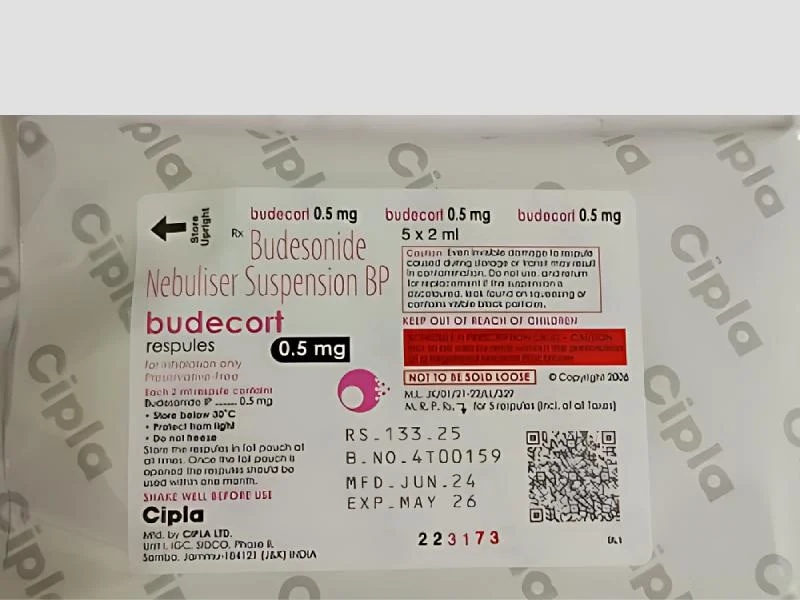 Budecort 0.5 MG Respules