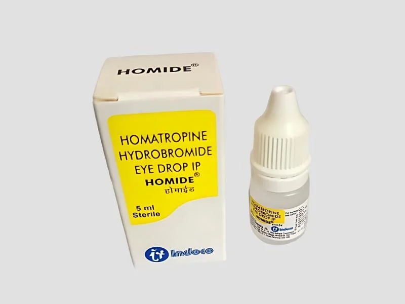 Homide Homatropine Hydrobromide Eye Drops 5ml