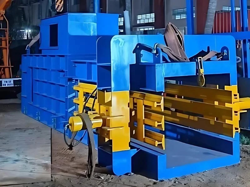 1000kg Waste Paper Auto Tying Horizontal Baling