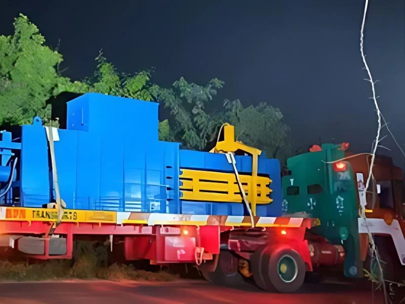 1 Ton Municipal Solid Waste Automatic Horizontal Baling Machine
