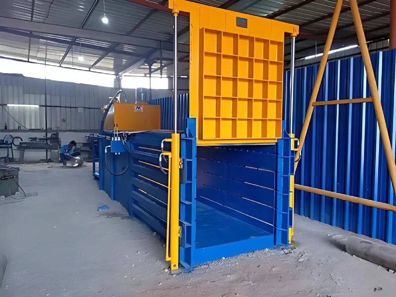 1 Ton Waste Paper Manual Horizontal Baling Machine