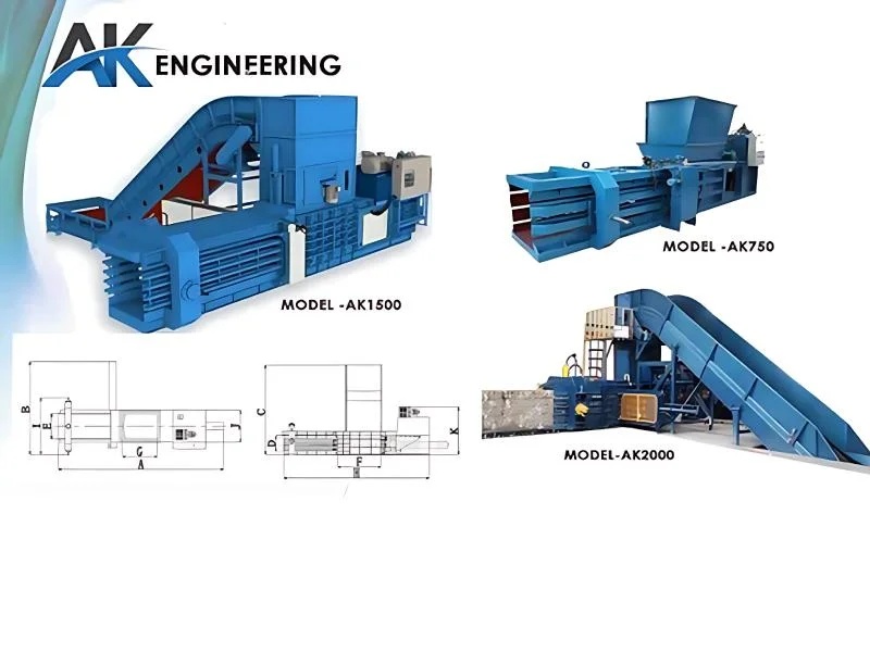 Fully Automatic Horizontal Baling Machine