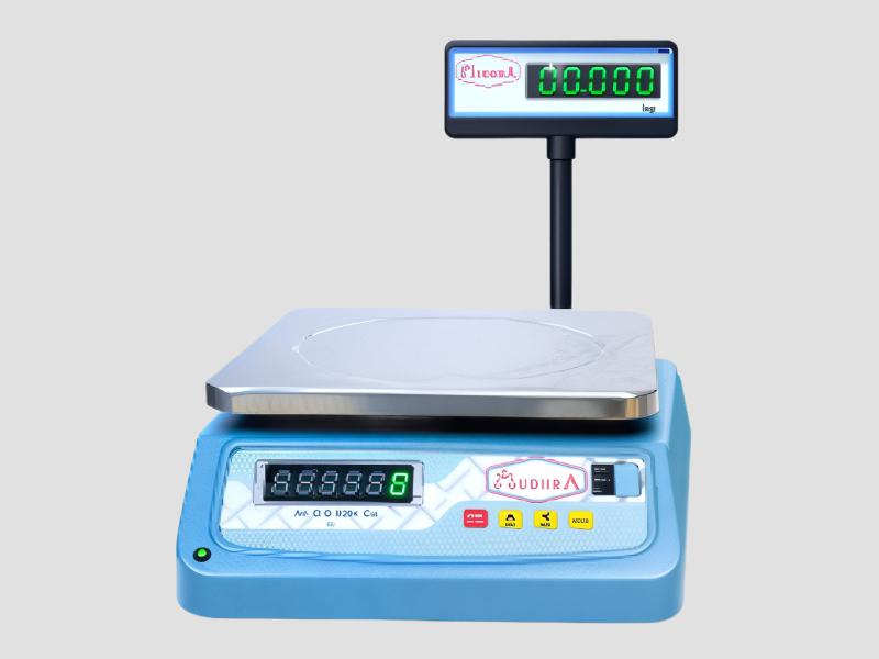 Pole Display Table Top Scales
