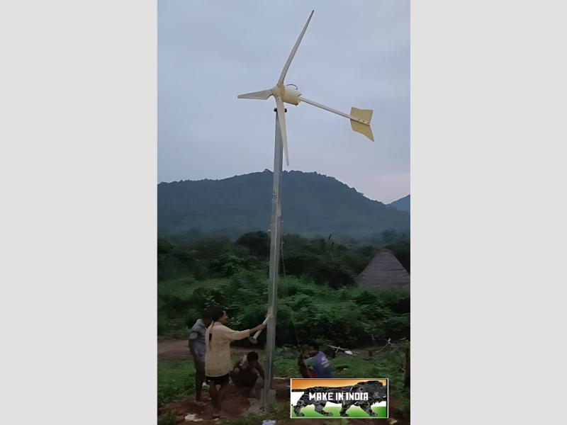 Domestic Wind Turbine System for Small Scale Power Generation