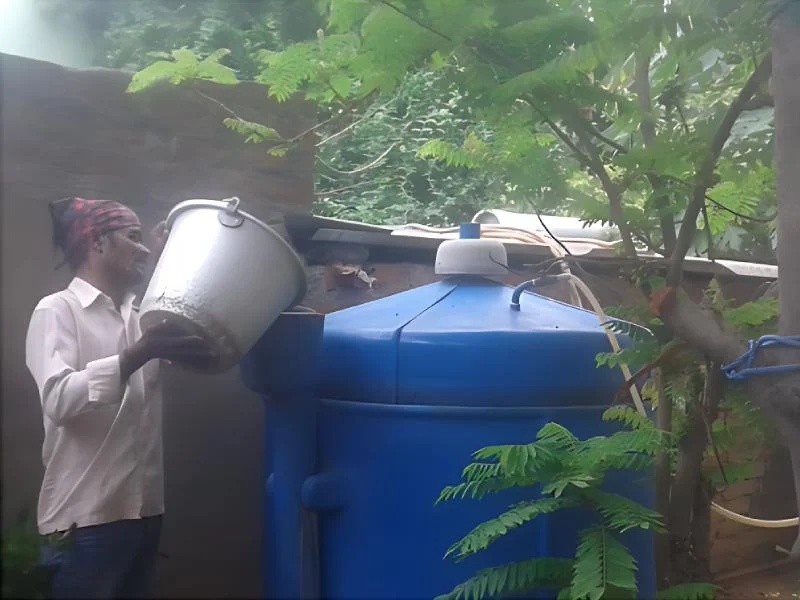FRP Floating Demo Biogas Plant