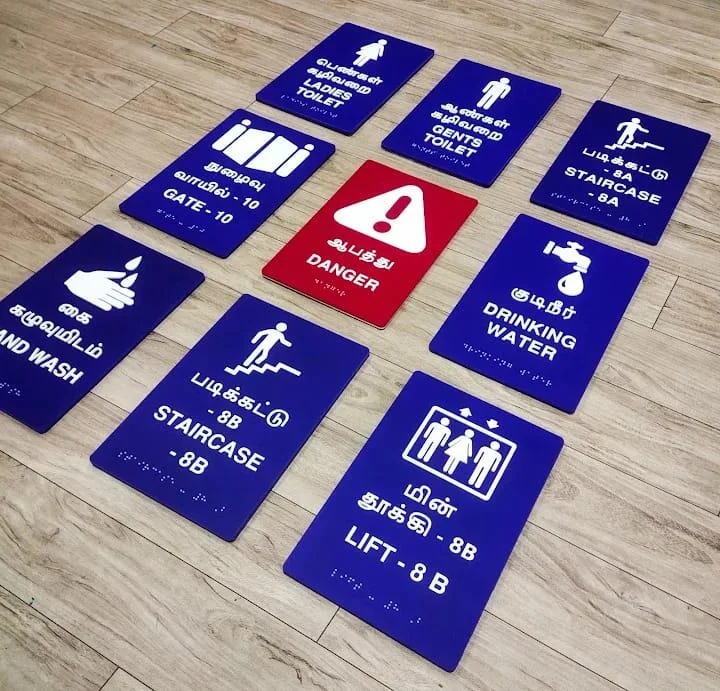 Acrylic Cutting Letter Board
