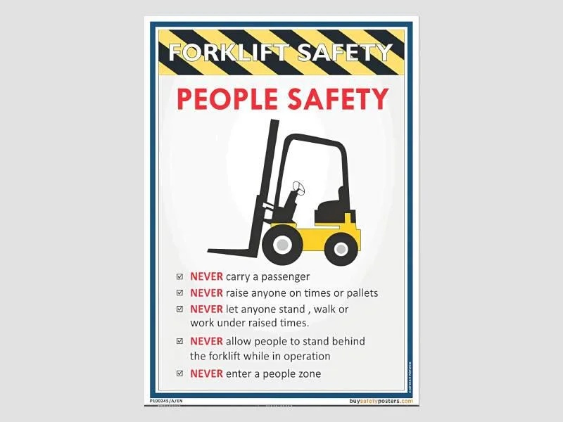 Fork Lift Posters