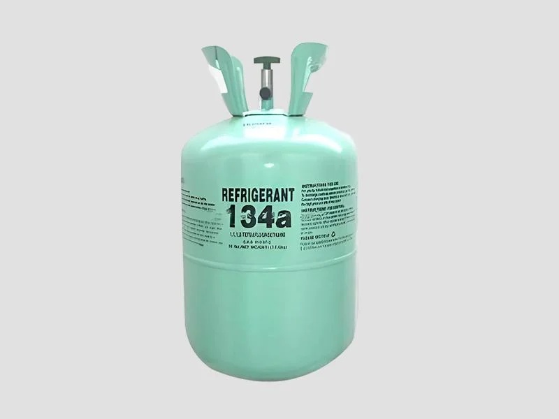 Refrigerant Gas Heat Transfer Fluid For Refrigeration Equipment