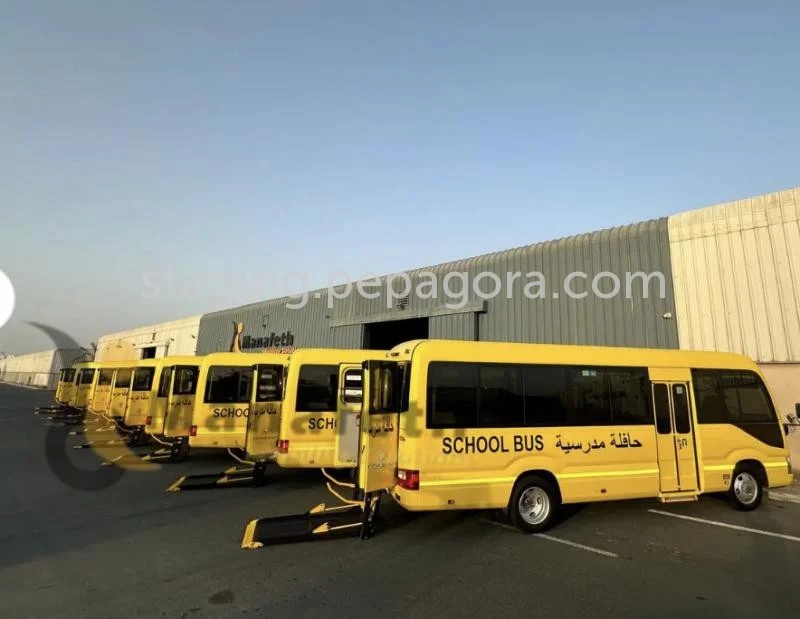 Wheelchair Lift for Toyota Coaster in Dubai