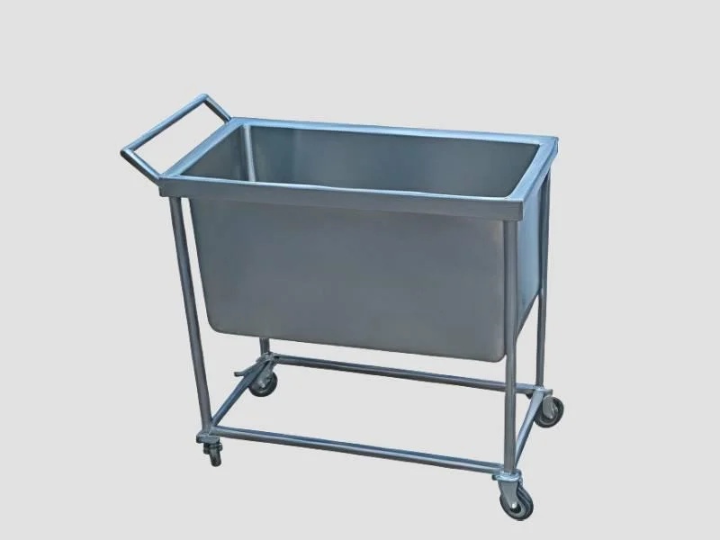 SS Waste Collection Trolley 