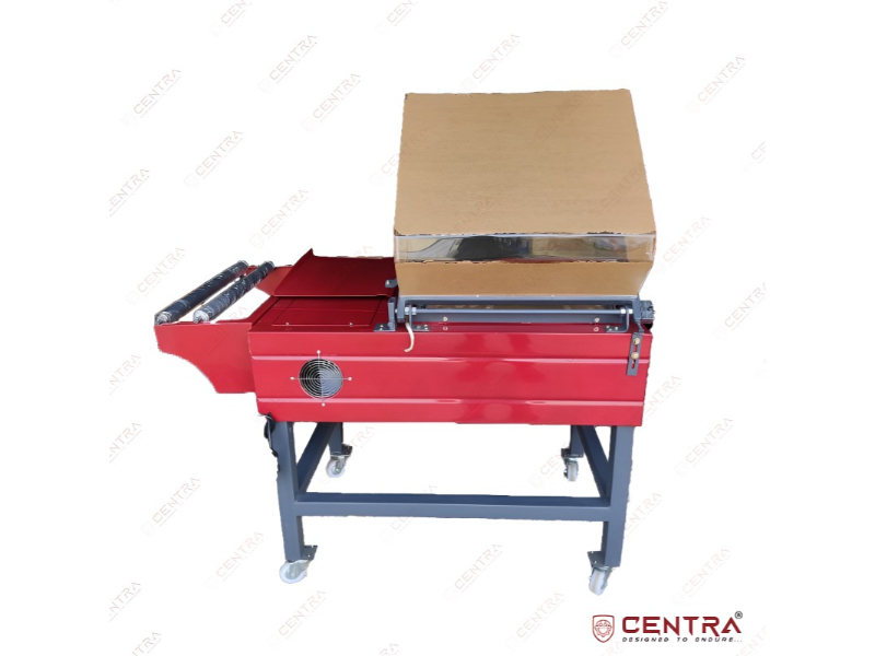 Shrink Chamber For Compact Heat Shrink Packaging