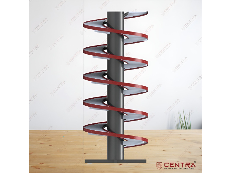 Spiral Conveyor Vertical Space Saving Transfer System