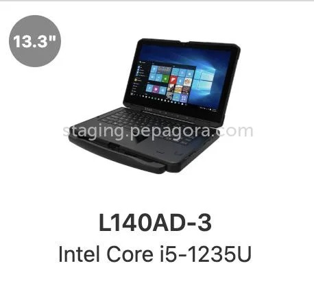 L140AD-3 Series Rugged Laptop (Intel Platform)