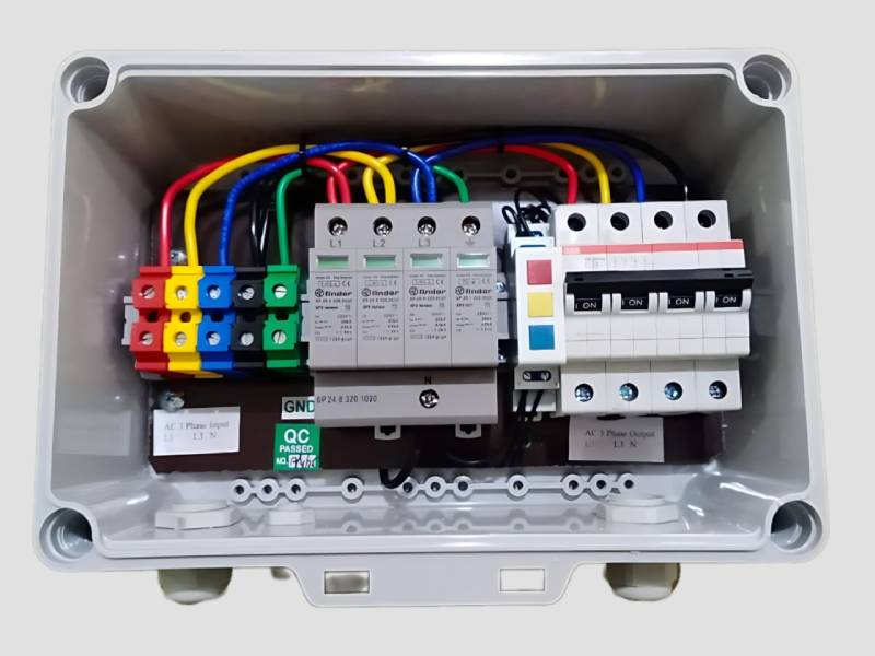 ACDB - AC Distribution Box For Solar Power Systems