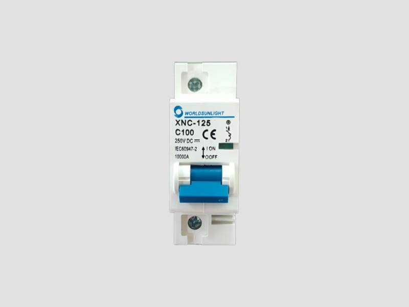 DC MCB 100A 250V WS For DC Circuit Protection