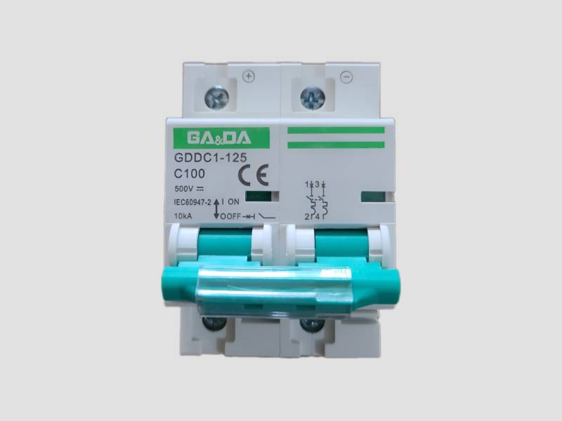 DC MCB DP 100A 500V GA DA
