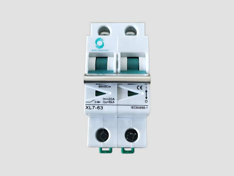 DC MCB DP 20A 800V WS For Solar PV Protection