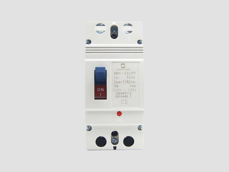 DC MCCB 250A 500V DP WS For High-Capacity DC Circuit Protection