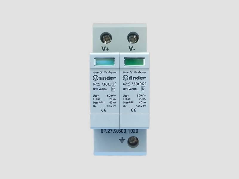 DC SPD DP 600V Finder For Surge Protection in Solar PV Systems