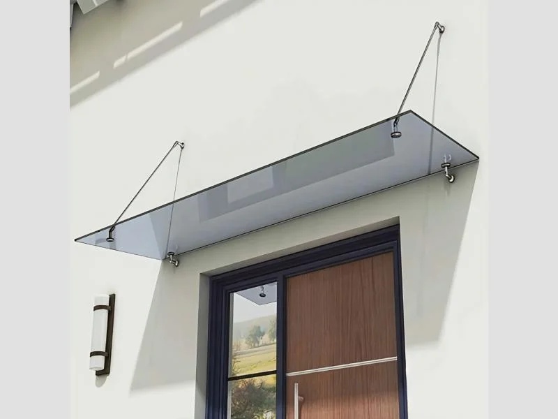 Clear Glass Canopy