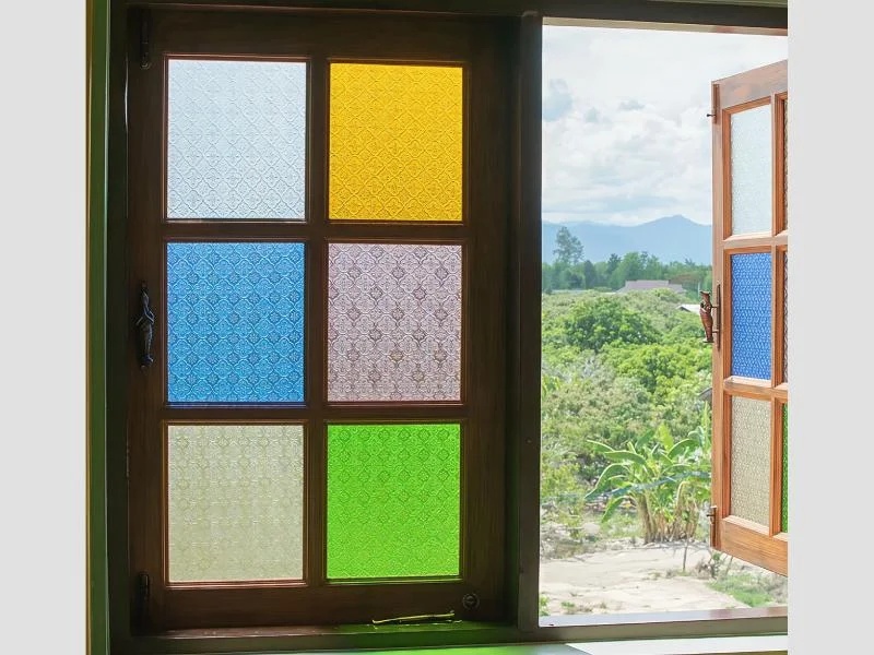 Clear Tempered Glass Window Panel