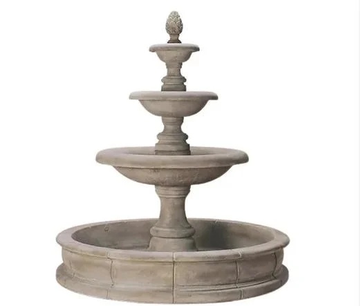 Outdoor Stone Water Fountain for Garden and Landscape Use