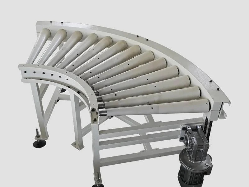 Curved Roller Conveyor