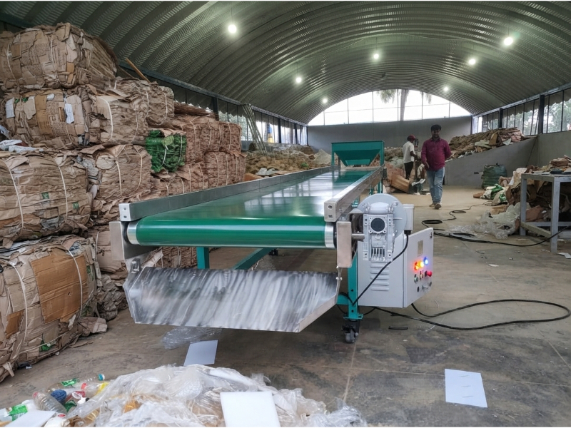 Waste Segregation Belt Conveyor