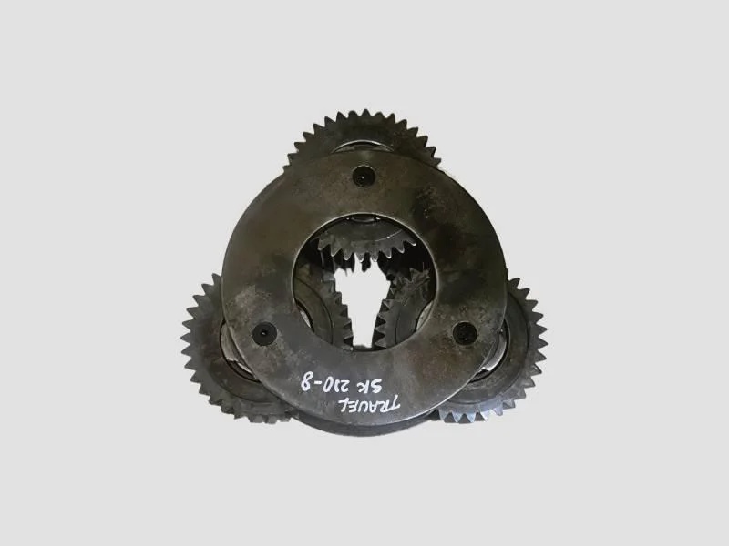 SK 210 Excavator Travel Device Carrier Assembly 