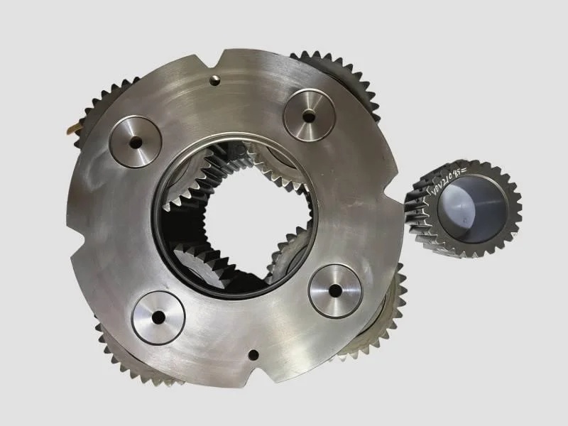 VOLVO 210 Track Device Parts â€“ 1st Stage, 2nd Stage, Ring Gear, and Track Motor Cover