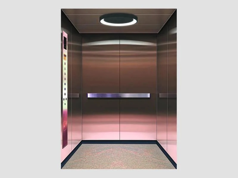 Rose Gold Cabin Elevator