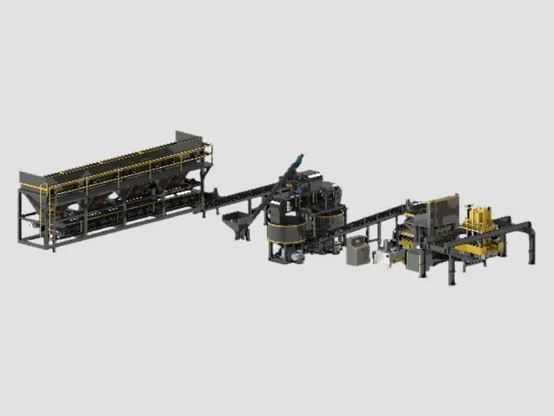 Fly ash Brick Sem Automatic For industrial Use Hb 15