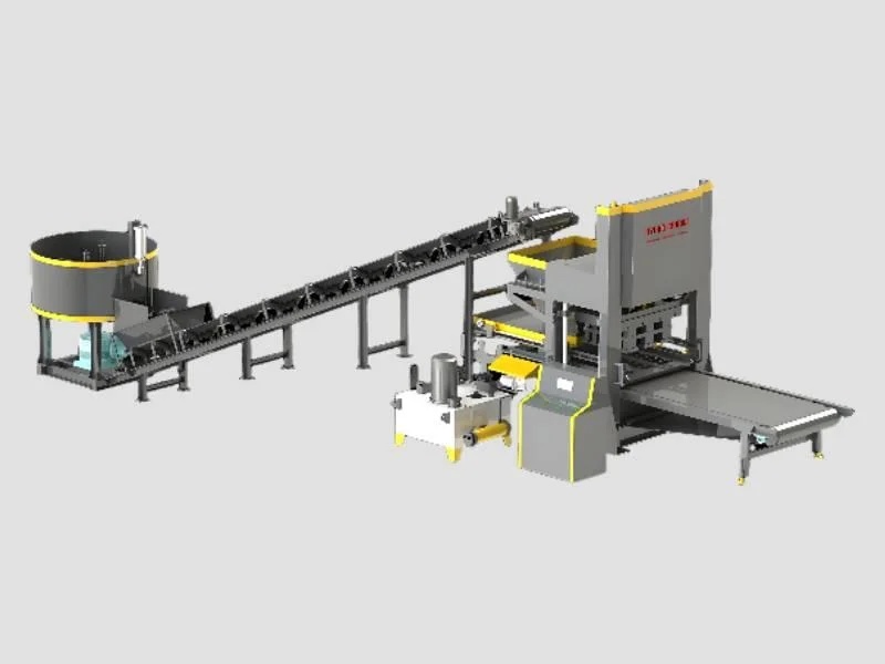 HB15 - Fly Ash Brick Plant - Semi Automatic