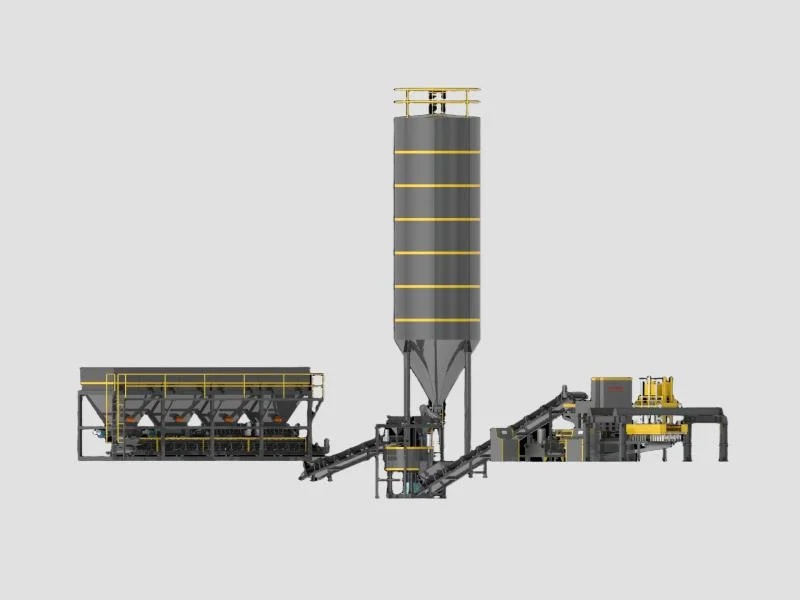 HB15 - Fully Automatic Fly Ash Brick Plant