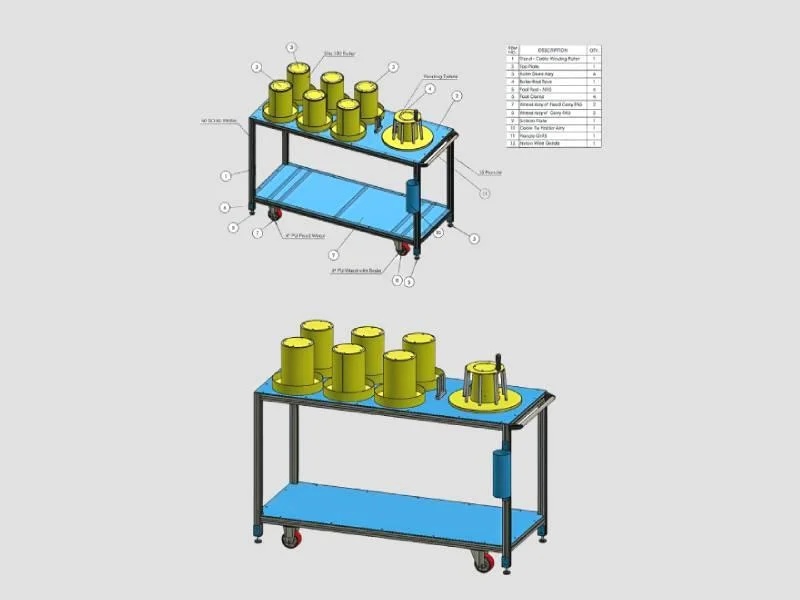 Cable Handling and Winding Equipment