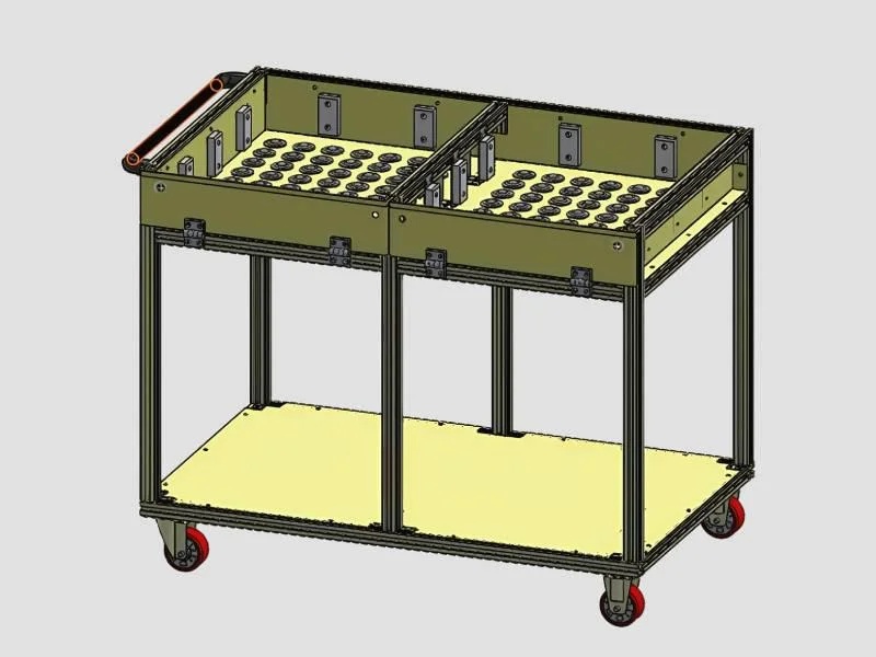 Custom-Built Sub-Assembly Transfer Trolley