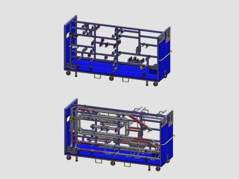Transport Trolley for Pipe Handling