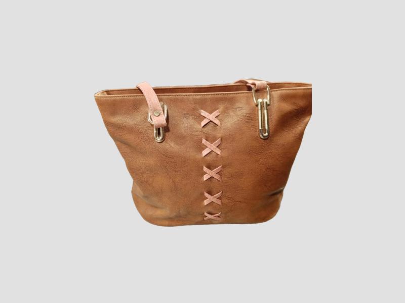 Classic Leather Office Hand Bag For Formal Business Environments