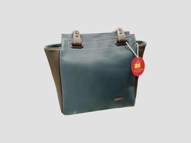 Elegant Leather Office Hand Bag For Daily Workplace Carry