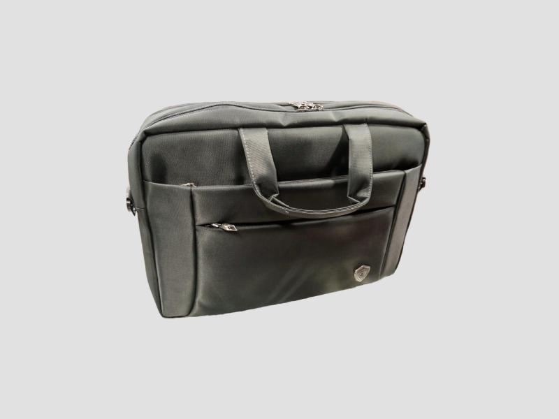 Leather Office Laptop Bag For Workday Documents And Tech Essentials