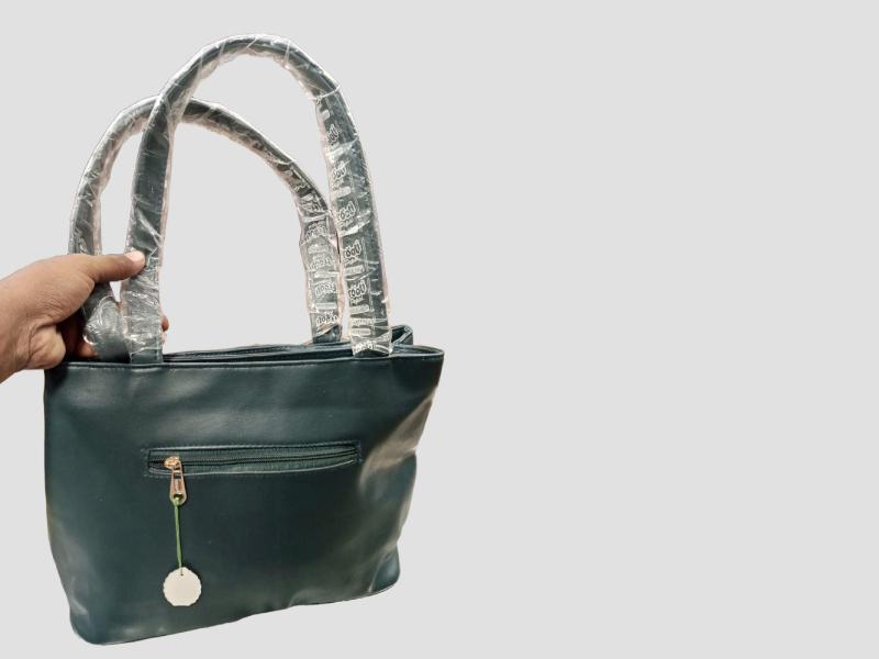 Structured Leather Office Hand Bag For Corporate And Business Use