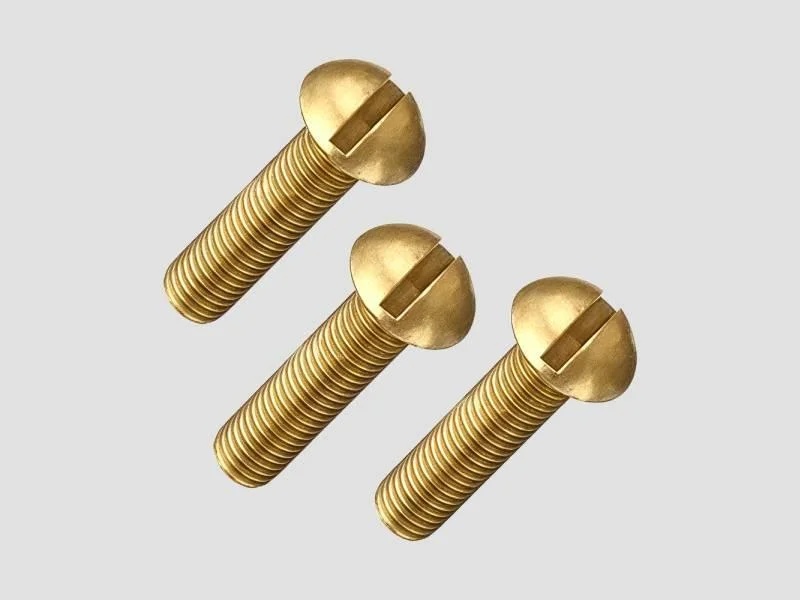 Brass Round Head Screws