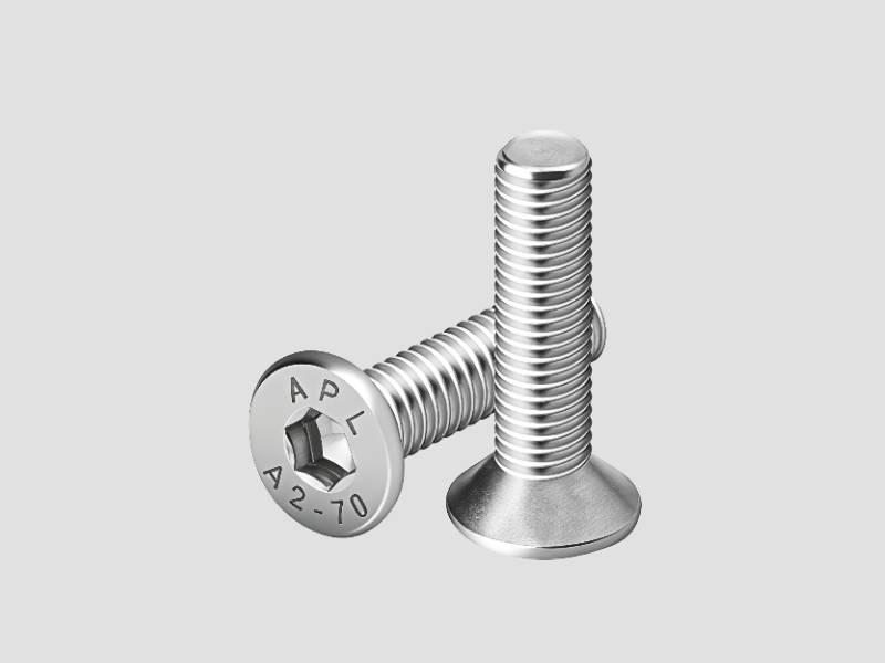 Countersunk Allen Screw - DIN 7991 Stainless Steel Industrial Fastener